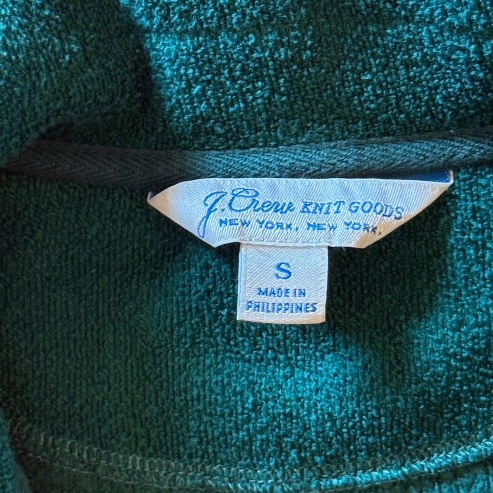 J.Crew Terry cloth polo, men’s size small - Picture 2 of 3